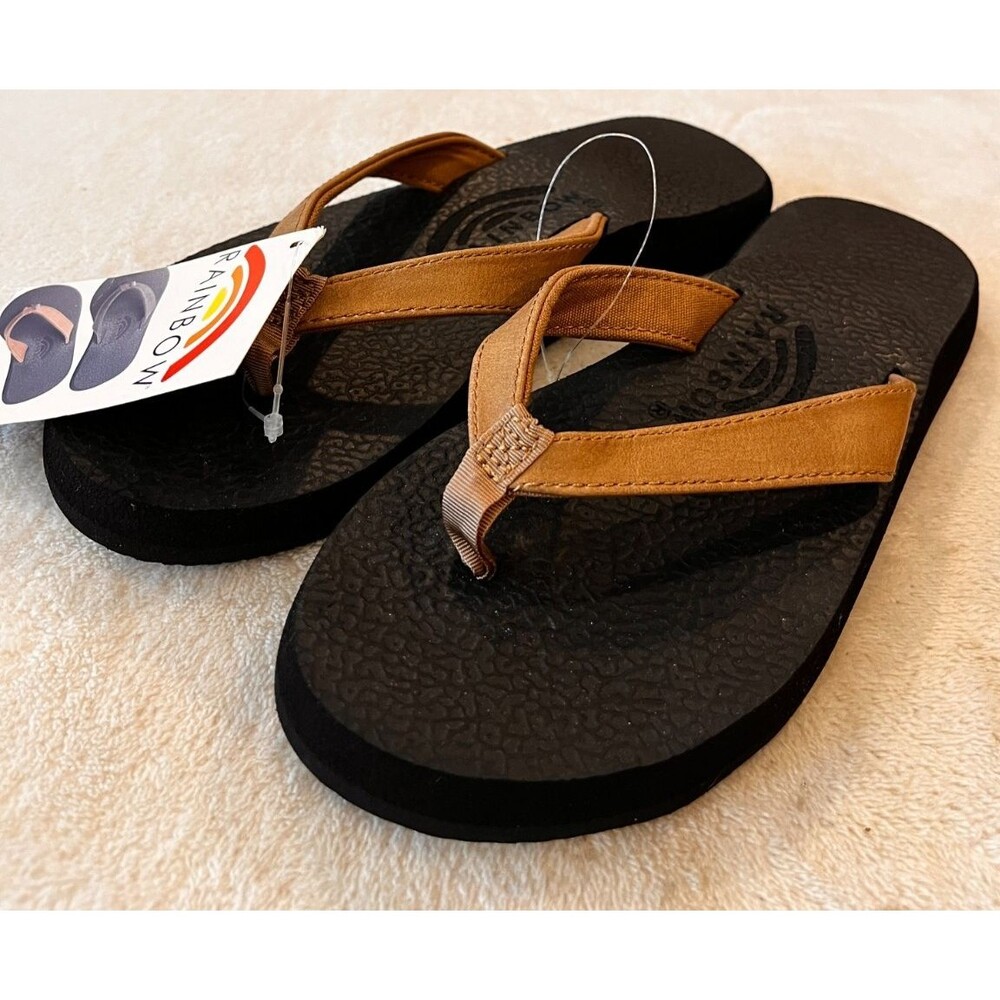 Rainbow Sandals The Cottons Women 6 Flip Flop Sandals New With Tags Sierra Brown